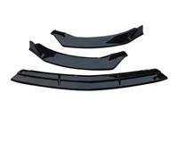 Voiture Pare Chocs Avant Becquets pour Benz pour CLA C118 W118 220 260 200 180 Couvercle De Lèvre De Pare-Chocs Avant Diffuseur De Menton Réglage pour 2019-2022(Glossy Black)