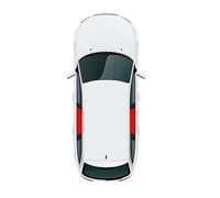 Voiture Pare Soleil Rideau Aveugle de confidentialité pour Koleos 2e 2017 - 2024 Pare-Brise Avant 2018 2020 2022 Couverture complète Pare-Soleil fenêtre Voiture(2PCS Rear)