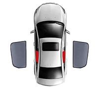 Voiture Pare Soleils pour BM-W X3 F25 2011-2018, Vitres FenêTre LatéRales Thermo Isolante Stores Ombrage Rideau Protection Bloquer Rayons UV,C/2pcs Rear Doors