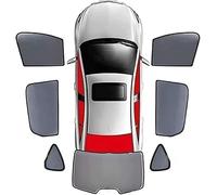 Voiture Pare-Soleils pour-BMW X5 2008-2012,Avant Et ArrièRe Vitres LatéRales Protection UV PrivéE ProtèGe,7 Pieces - Complete Vehicle