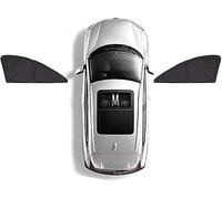 Voiture Pare-soleils pour Nissan X-Trail 2021-2025, Pare-Brise Avant Vitres latérales arrière Rayons UV Occultant et Intimité,2 Front Doors