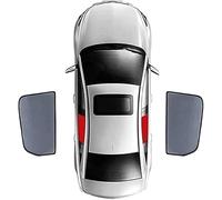 Voiture Pare-Soleils pour-Volkswagen Polo 2011-2018,Avant Et ArrièRe Vitres LatéRales Protection UV PrivéE ProtèGe,2 Rear Side Windows