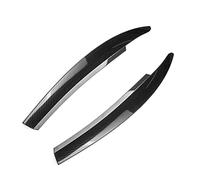 Voiture Paupières Sourcil De Phare 1 Paire De Garnitures De Sourcil De Paupière De Phare Avant pour VW pour Scirocco R pour GTS 2008 2009 2010 2011 2012 2013 2014 2015 2016 2017 (Couleur : Aspect fib