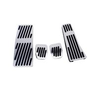voiture Pédale Couvr Pour Mazda 3 Pour CX-30 Pour MX-30 Pour CX-50 Pour CX-90 MT Couvre-pédales Voiture Plaquettes De Pédale D'accélérateur Frein Pédales Voiture Pads(4PC)