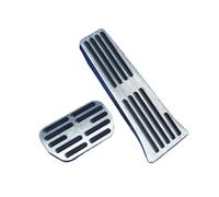 Voiture Pédale Pour Leapmotor Pour C10 2024 2025 : Couvre-pédale D'accélérateur, De Frein Et De Carburant, Avec Repose-pied Antidérapant.(Argent)