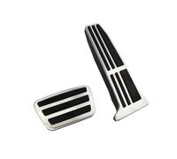 Voiture Pédale pour RAV4 pour Highlander pour Camry pour Avalon pour Harrier pour Venza Conduite À Gauche at Antidérapant Repose-Pieds Pédale Pad Cover D'accélérateur(2PC at)