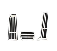 Voiture Pédale pour RAV4 pour Highlander pour Camry pour Avalon pour Harrier pour Venza Conduite À Gauche at Antidérapant Repose-Pieds Pédale Pad Cover D'accélérateur(3PC at with Rest)