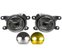 Voiture Phare Avant Conduite Pour Toyota Pour Corolla Pour Altis 2019 2020 8122002100 8121002200 1 Paire Phares Antibrouillard Couvercle Phare Antibrouillard Lunette Calandre(Double Color)