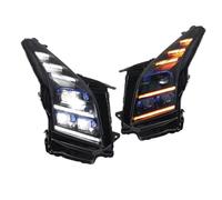 voiture phare feu avant Compatible Avec Cadillac Pour ATS 2014 2015 2016 2017, Remplacement Style Plus Récent Feux Jour Double Projecteur Accessoire