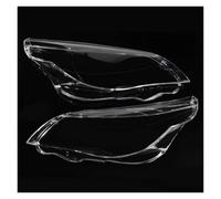 Voiture Phare Shell Phare Lentille Pour BMW Série 5 Pour M5 E60 E61 525i 530i 545i 550i 2003-2010 Paire Couvercle Lentille Phare Avant Coque Abat Jour Transparent(Pair Headlight Cover)