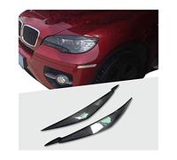 Voiture Phare Sourcils Phares de Fibre de Carbone Eyebrows Paufilles pour BMW E71 x6 X6M 2008 2009 2011 2011 2013 2013 2014 Couvre Sourcils Outdoorking