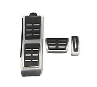 Voiture Pied Repos Pédale Pour A4 B8 S4 RS4 Q3 A5 S5 RS5 8T Q5 8R SQ5 A6 C7 A7 S7 S6 4G A8 S8 A8L 4H Couvercle Pédale Frein À Carburant Pédales Voiture LHD Auto Pédales(AT With Rest)