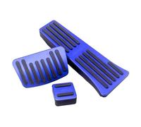 Voiture Pied Repos Pédale Pour Hyundai Pour Tucson Pour TL 2015-2020 Accessoires Pour Repose-pieds, Pédales D'accélérateur De Frein(With Logo AT Blue)