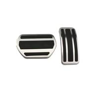 Voiture Pied Repos Pédale Pour Peugeot 207 301 307 208 2008 308 408 Pédales de Voiture Pads Pédale Couvre Accessoires Couvre Pédales(AT)