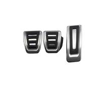 Voiture Pied Repos Pédale Pour Q2 SQ2 TT S1 A1 Q3 Pour TTS RS3 A3 8V 2017 - 2024 Couvercle De Pédale De Frein À Gaz En Acier Inoxydable Auto Pédales(MT Without Rest)