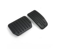 Voiture Pied Repos Pédale Pour Tesla Pour Model Pour Y Pour 3 Couvre-pédales D'accélérateur Frein Métal Argenté Style Intérieur Universelle Design Antidérapant(Le noir)