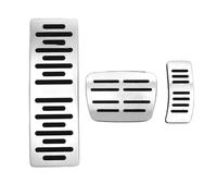 voiture Pieds Pédale Pour A-udi A6 C7 2012 2013 2014 2015 2016 2017 2018 Voiture Pédales Frein D’accélérateur Pas De Perçage Repose-pied Antidérapant(3 pcs)