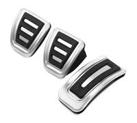 voiture Pieds Pédale Pour Vw Pour Polo Pour Golf 4 Pour B&ora Pour Coccinelle RSi GTI R32 Coussin Repose-Pieds Pédale Pédales De Voiture LHD(MT Without Rest B)