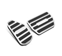 Voiture Pieds Repos Couverture Pour Daihatsu Move Canvas LA660S Couvre-pédale En Aluminium(Silver)