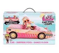 Voiture-piscine coupé - L.O.L. Surprise! - Drag Racer - Or rose - Poupée exclusive - Phares fonctionnels