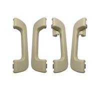 Voiture Poignée Plafond Toit Intérieur pour A4 S4 A5 S5 A3 A1 Q3 Coupe Quattro 2008-2014, Plastique ABS Accoudoir Supérieure Maintien Poignées Colonne,Beige 1 Set 4pcs