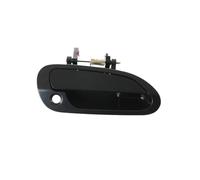 Voiture Poignée Porte Extérieure Poignée Pour Accord Pour Sedan 1998-2002, Avant Gauche Ou Droite Poignée De Porte Extérieure Lisse Noire, 1 Pièce(Front left)