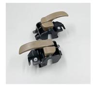 voiture Poignée Porte Intérieure Pour Nissan Pour Frontière Navara D40 | 2005-2013 Pour Pathfinder Xterra Poignée Intérieure Porte Marron Et Chromée