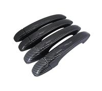 Voiture Poignées Porte Extérieure Autocollants Couverture Poignée Porte Voiture Ensemble Garniture Accessoires Extérieurs En Fiber Carbone Pour Talisman Pour Samsung SM6(No Smart Button1)