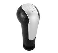 Voiture Pommeau Levier Pommeau De Levier Vitesse Manuel À 5 vitesses Pour Chevrolet Pour Matiz Pour Spark M300 2011-2016 Housse Coffre En Cuir Vitesses Poignée(Sliver Knob)