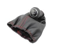 Voiture Pommeau Levier Pour VW Pour Jetta Pour Golf MK3 Pour Lupo Pour Polo Pour Caddy Pour Vento Pommeau Levier Vitesse Soufflet Collier Démarrage Remplacement Vitesses Poignée(5 Speed B0097)