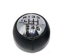 Voiture Pommeaux Leviers Pour Peugeot pour RCZ 2009 2010 2011 2012 2013 2014 2015 Pu cuir voiture manuel levier vitesse pommeau levier vitesse boîte vitesses Pommeaude Levier Vitesse ( Couleur : 6 spe