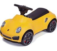 Voiture Porsche 911 - pour enfants - 1 à 3 ans - Roues antidérapantes - Jaune