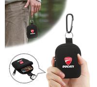 Voiture Portable toile Mini portefeuille décontracté carte d'identité porte-monnaie adapté pour Ducati Corse 796 795 821 Monster Diavel Multistrada Panigale