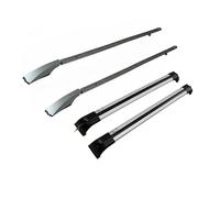 Voiture Porte Bagages Ensemble De 4 Barres De Toit Et Porte-Bagages, Argentées, pour Land pour Rover pour Discovery 4 LR4 (2010-2015) Galerie Toit