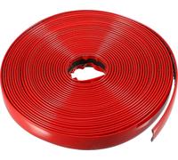 Voiture Porte Bord Protections Garniture Corps Bande, 32 ft Longueur 20mm Largeur PVC Rouge