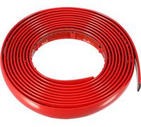 Voiture Porte Bord Protections Garniture Corps Bande, 8 ft Longueur 12mm Largeur PVC Rouge
