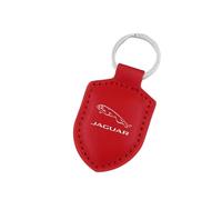 Voiture Porte-clés pour Jaguar X-type XE XF XJ XJ220 XJS XK XK120,Chaîne pour porte-clés de véhicule Porte-clés avec emblème Résistant aux rayures et à l'usure,Red-A