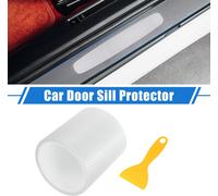 Voiture Porte Seuil Protecteur Film, 9.84ftx3.94pouce Carbone Fibre Modèle