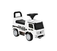 HOMCOM Voiture Porteur Enfants véhicule à Pousser Licence Mercedes Benz 12-36 Mois Coffre klaxon phares Blanc