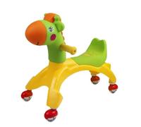 Voiture Porteur Enfant Voiture Twist for Tout-Petits, Jouets for Enfants, Chariot à Pousser avec Dossier surélevé, for Les Enfants Vélo-Trolley(Groen)