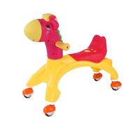 Voiture Porteur Enfant Voiture Twist for Tout-Petits, Jouets for Enfants, Chariot à Pousser avec Dossier surélevé, for Les Enfants Vélo-Trolley(Rot)