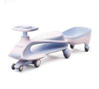 Voiture Porteur Enfant Voiture Wiggle for Enfants avec Petite remorque, balançoire, Roue silencieuse en polyuréthane, Anti-retournement, for Enfants de 3 Ans et Plus Vélo-Trolley(Roze)