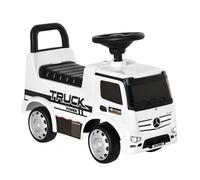HOMCOM Voiture Porteur Enfants véhicule à Pousser Licence Mercedes Benz 12-36 Mois Coffre klaxon phares Blanc