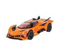 Voiture pour Apollo IE Evo à l'échelle 1:32, Portes en métal moulé sous Pression, Supercar Ouverte, Son et lumière, véhicule Tirer, modèle de Jouet(Evo Orange)