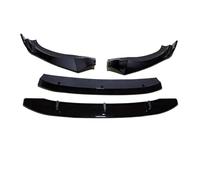 Voiture pour B&MW X3 G01 X4 G02 M40i M40d MP&ack MS&Port 2017-2021 Pare-Chocs Avant Lèvre Spoiler Splitter Diffuseur Déflecteur Carrosserie Kit Tuning Accessoires(Noir Brillant)