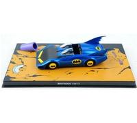 Voiture pour Batman 1/43 : pour Batmobile Bleu - vehicule Miniature DC - Enfant - Set Collector + 1 Carte Tigre