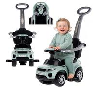 Voiture pour Enfants à Pousser et Glisser, à partir de 1 Ans, avec klaxon et Musique, Espace de Rangement sous Le siège (Sauge)