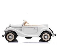 Voiture pour Enfants Vintage 12V 540K, 4X4, Blanc, jusqu'à 100KG de Charge, contrôleur RC - BN540KWHITE