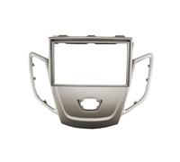 Voiture pour Fiesta 2008-2017 Kit Finition Montage Tableau Bord Face GPS Cadre Fascia Radio Double DIN(Silver-2008-2011)