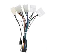 Voiture pour Hyundai pour Creta 2015 2016 2017 2018 2019 Kit Montage Panneau Tableau Bord Adaptateur Façade Autoradio Faisceau Câbles(Câble)